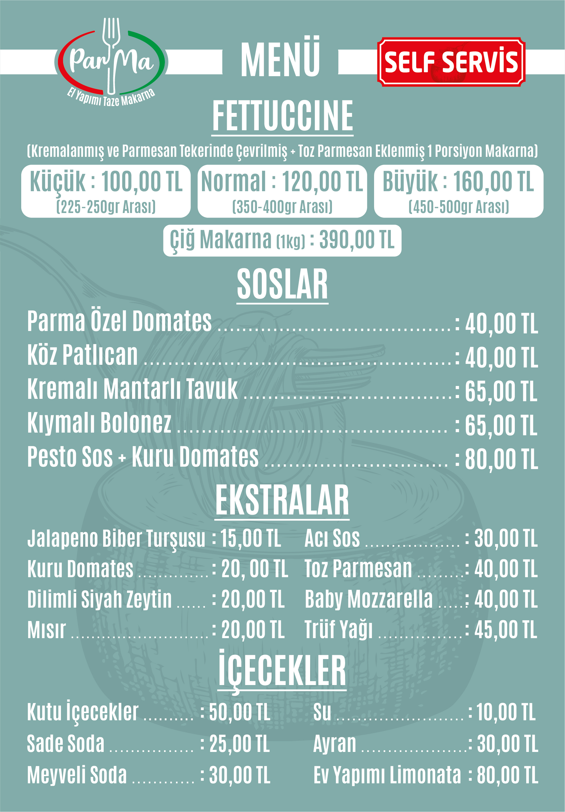 Menü Resmi